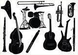 musical instruments collection