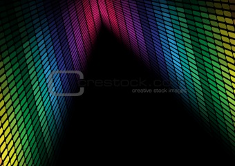 Abstract Background - Multicolor Equalizer