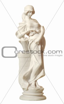 statue of a woman in the antique style