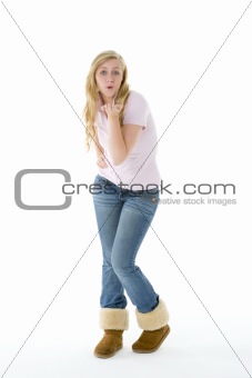 Portrait Of A Teenage Girl