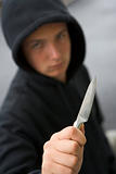 Teenage Boy Branding Knife