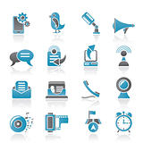 Mobile Phone and communication icons