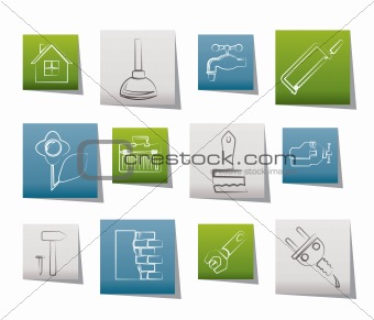 construction and do it yourself icons