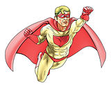 Superhero Comic book Style Illustration