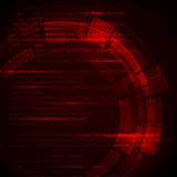 Abstract dark red  technical background