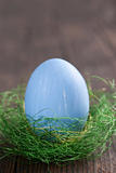 Blue easter egg
