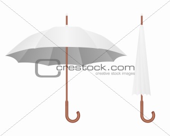 White_umbrella