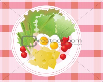salad plate