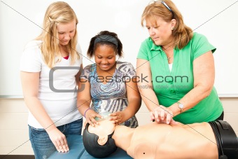 Using Oxygen Mask with CPR