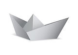 origami paper boat