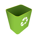 Recycle waste can