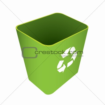 Recycle waste can
