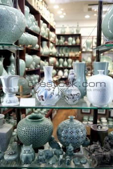 Ceramic shop
