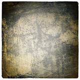 Vintage background in cold gamut. With isolated torn edges.