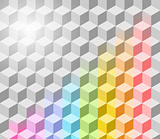 Abstract vector rainbow background. Eps 10