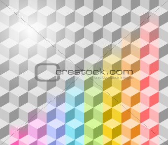 Abstract vector rainbow background. Eps 10
