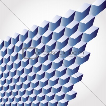Vector art blue Background. Abstract
