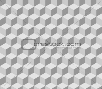 abstract metallic cubes as background 3d