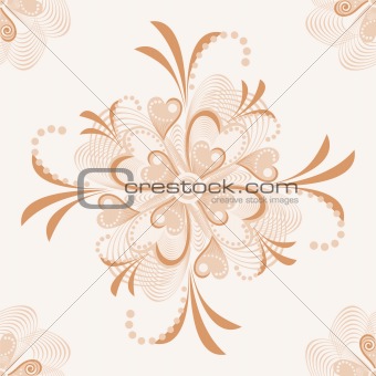 Vector abstract background with nature theme.