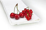 Cherries and currants