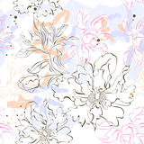 Floral seamless background 