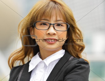 young asian woman
