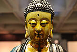 Portrait of a Buddha statue