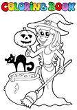 Coloring book Halloween topic 2