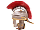 Isolated Roman Helmet