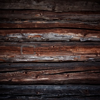old logs background