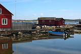 Jetty on the Island of Kallo-Knippla in Sweden