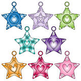Colorful star collection