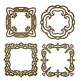 Golden detailed ornamental frame Collection