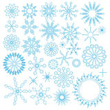 Blue Snowflakes  collection