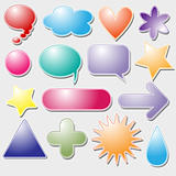 Colorful symbols collection