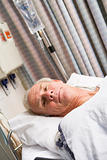 Patient In Hospital Bed 