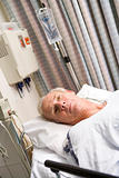 Patient In Hospital Bed 