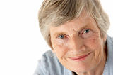 Portrait of senior woman smiling at the camera