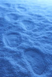 Footprints In Snow