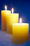 Candles In Snow