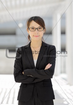 asian young business woman