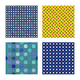Seamless tiling dot texture collection