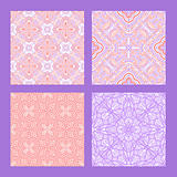 Pink and lilac seamless tiling textures