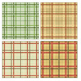Seamless tiling plaid textures collection
