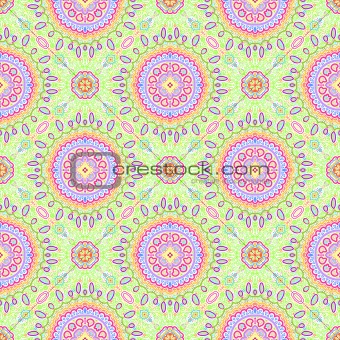 Colorful seamless tiling pattern