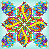 Colorful ornament with different pattern