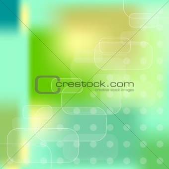 green and blue background with dot pattern
