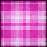 Grunge background with pink plaid pattern