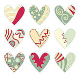 Whimsical heart collection