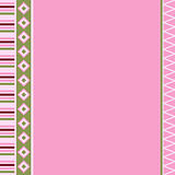 Pink and green background with stripes